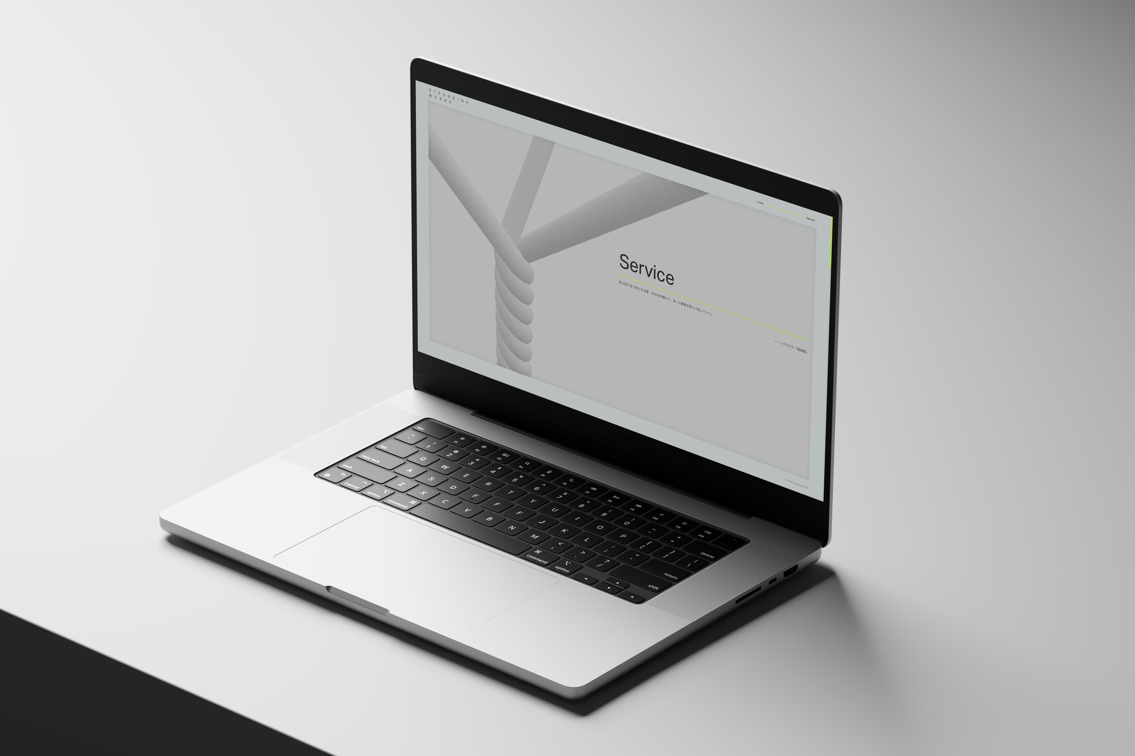 Stranding Works Website image 3