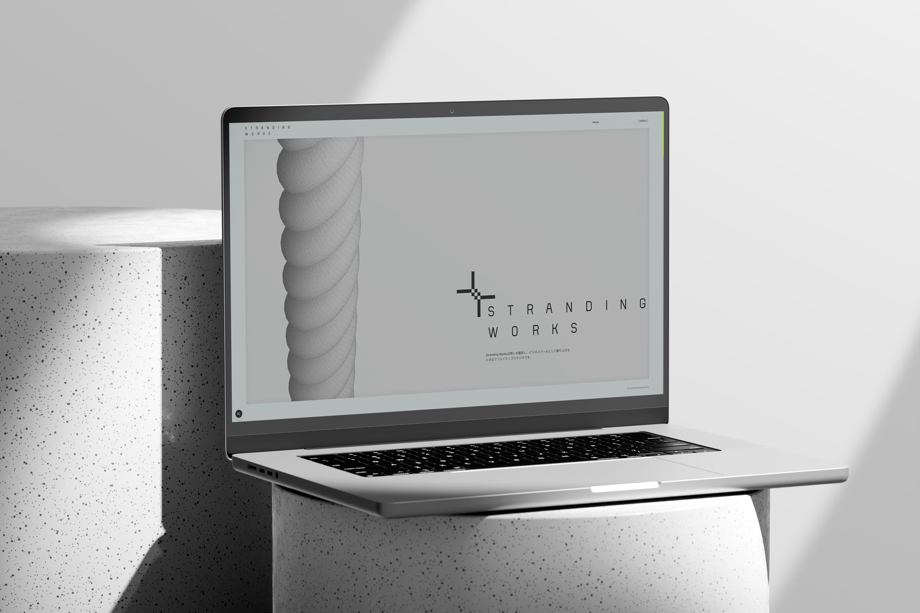 Stranding Works Website image 1